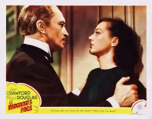 Conrad Prints: A WOMAN'S FACE, US lobbycard, from left: Conrad Veidt, Joan Crawford, 1941