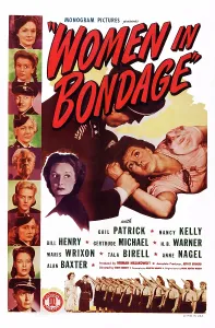 Arm Raised Prints: WOMEN IN BONDAGE, US poster art, 1943