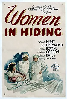 Doctors Prints: WOMEN IN HIDING, 1940