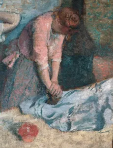 Chores Prints: Women Ironing, by Edgar Degas, 1884 - 1886 about