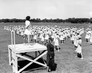 Exercise Prints: The women of Officer Candidate Training School of Women's Auxiliary Corps