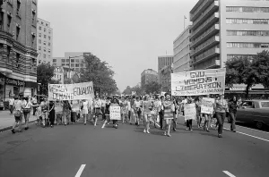 Protests Prints: Women's liberation march from Farrugut Square to Layfette Park