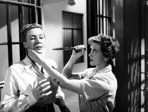 Vivian Prints: WOMEN'S PRISON, from left, Mae Clarke, Vivian Marshall, 1955