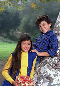 : THE WONDER YEARS, from left: Danica McKellar, Fred Savage, (1989), 1988-93
