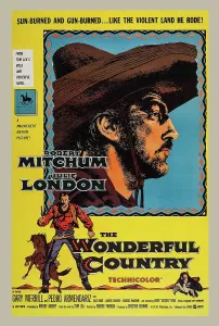 Sombrero Prints: THE WONDERFUL COUNTRY, US poster art, Robert Mitchum, 1959
