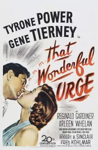 Tierney Prints: THAT WONDERFUL URGE, US poster art