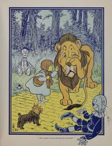 Baum Prints: Wonderful Wizard of Oz main characters