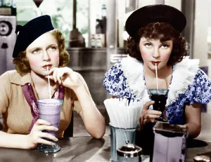 Perry Prints: THEY WON'T FORGET, from left: Lana Turner, Linda Perry, 1937