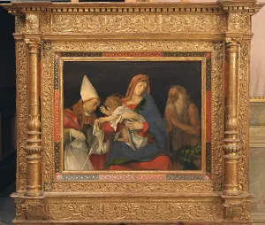 Picture Frame Prints: Wooden frame (Veneto), by Unknown artist