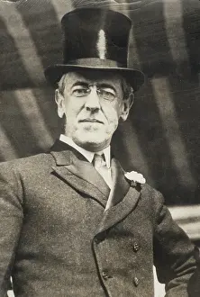 Top Hat Prints: Woodrow Wilson, circa 1923. CSU Archives/Courtesy Everett Collection