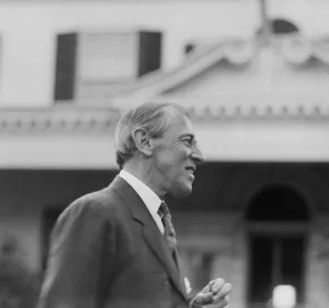 Candidate Prints: Woodrow Wilson a few hours after learning he was the Democratic Presidential Nominee