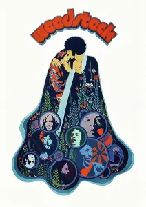 Psychedelic Prints: WOODSTOCK, poster, 1970