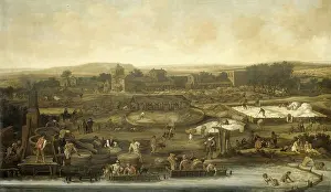 Work Prints: Wool Making, by Pieter de Molijn