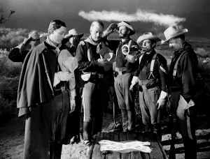 Salute Prints: SHE WORE A YELLOW RIBBON, Ben Johnson, John Wayne, 1949