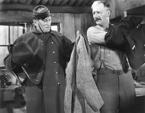 Suspenders Prints: SHE WORE A YELLOW RIBBON, from left: Victor McLaglen, John Wayne, 1949