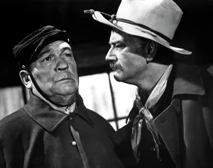 Inspecting Prints: SHE WORE A YELLOW RIBBON, Victor McLaglen, John Wayne, 1949