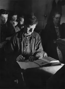 Classroom Prints: Work Projects Administration adult education class, 1937. (BSLOC_2013_7_39)