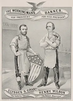 Eagle Prints: The Working-mans Banner. For President