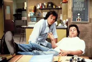 Feet Up Prints: WORKING STIFFS, Michael Keaton, Jim Belushi, 1979