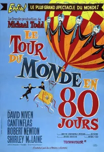 1956 Movies Prints: AROUND THE WORLD IN 80 DAYS, (aka LE TOUR DU MONDE EN 80 JOURS)