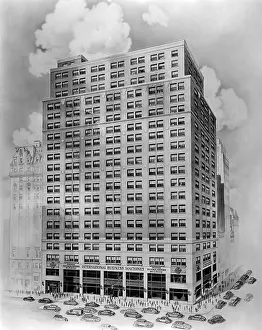 Modern Prints: The World Headquarters Building of International Business Machines Corporation