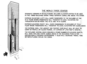 Twin Towers Prints: WORLD TRADE CENTER, TWIN TOWERS