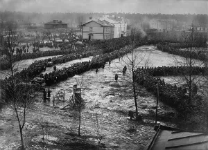 January Prints: World War 1. 15, 000 Russian prisoners taken by the German Eighth Army at the Battle of Augustov fought from October