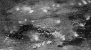 Lcgr1702 Prints: World War 1: Battle of Verdun. Photographed from a French aeroplane