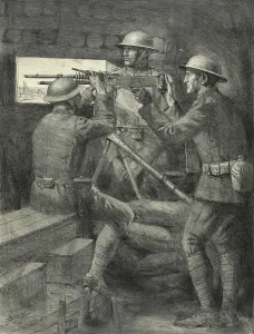 February Prints: World War 1: Battle of Verdun. A U