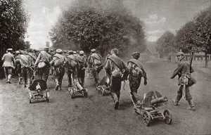January Prints: World War 1. Captured near Lubin