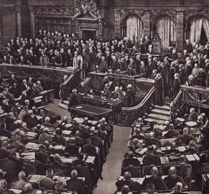 Legislatures Prints: World War 1. German Chancellor
