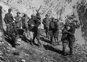 Relaxation Prints: World War 1 in the Italian and Austria Alps