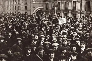 Young Men Prints: World War 1. Paris on the day Germany declares war on France