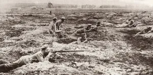 Poland Prints: World War 1 Polish Infantry of the German Army in East Prussia in 1914