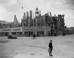Business Prints: World War 2 destruction and Post war reconstruction in Caen