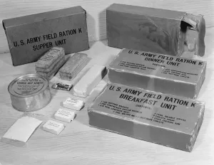 Lcgr1309 Prints: World War 2 K Rations issued to U