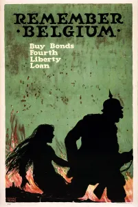 Images Dated 5th February 2008: WORLD WAR I, poster showing German soldier