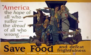 Images Dated 18th December 2007: World War I poster using the poetry of John Greenleaf Whittier (1807-1892)