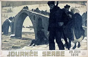 Images Dated 5th February 2008: WORLD WAR I, Serbia Day