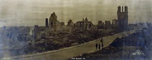 Images Dated 5th February 2008: WORLD WAR I, Ypres, Belgium, photograph by William Lester, circa 1919