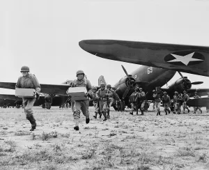 Ammunition Prints: World War II, landing operation of U