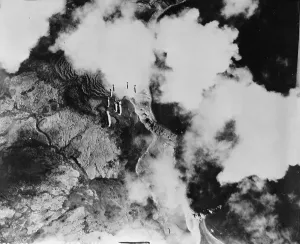 Bombs Prints: World War II, original caption: Kiska