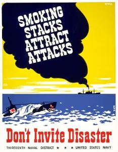 Warning Prints: World War II, Poster for Thirteenth Naval District
