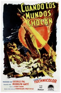 Rocket Prints: WHEN WORLDS COLLIDE (aka CUANDO LOS MUNDOS CHOCAN), Mexican poster art, 1951