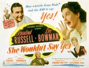 Adele Prints: SHE WOULDN'T SAY YES, (clockwise)