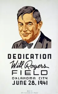 Images Dated 18th December 2007: WPA Artists Project poster commemorating the dedication