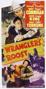 Fighting Prints: WRANGLER'S ROOST, US poster art, Ray Corrigan, (top right), 1941