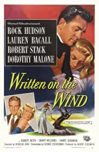 Stack Prints: WRITTEN ON THE WIND, US poster art