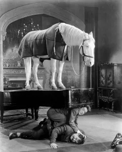Hardy Prints: WRONG AGAIN, from top: Stan Laurel, Oliver Hardy, 1929