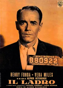 Accused Prints: THE WRONG MAN, (aka IL LADRO), Henry Fonda, 1956